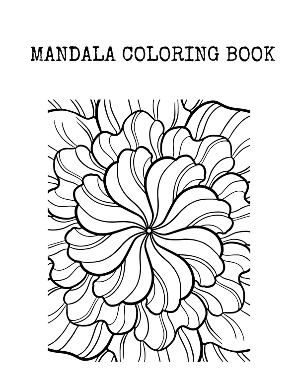 FREE Mandala Coloring Book