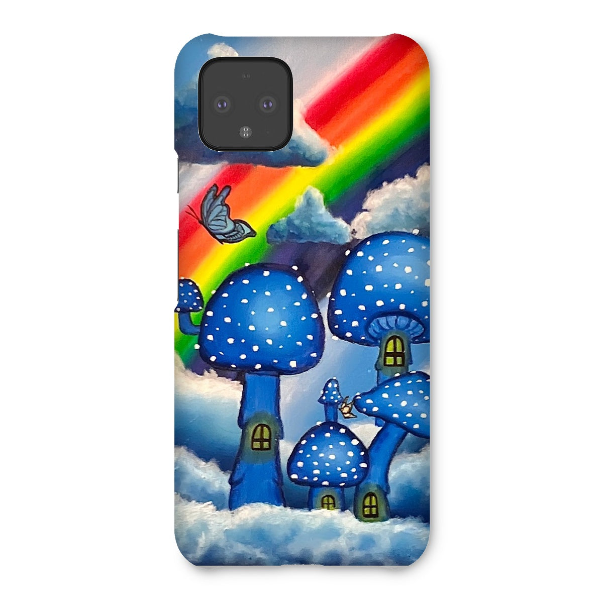 Blue Fantasy Snap Phone Case