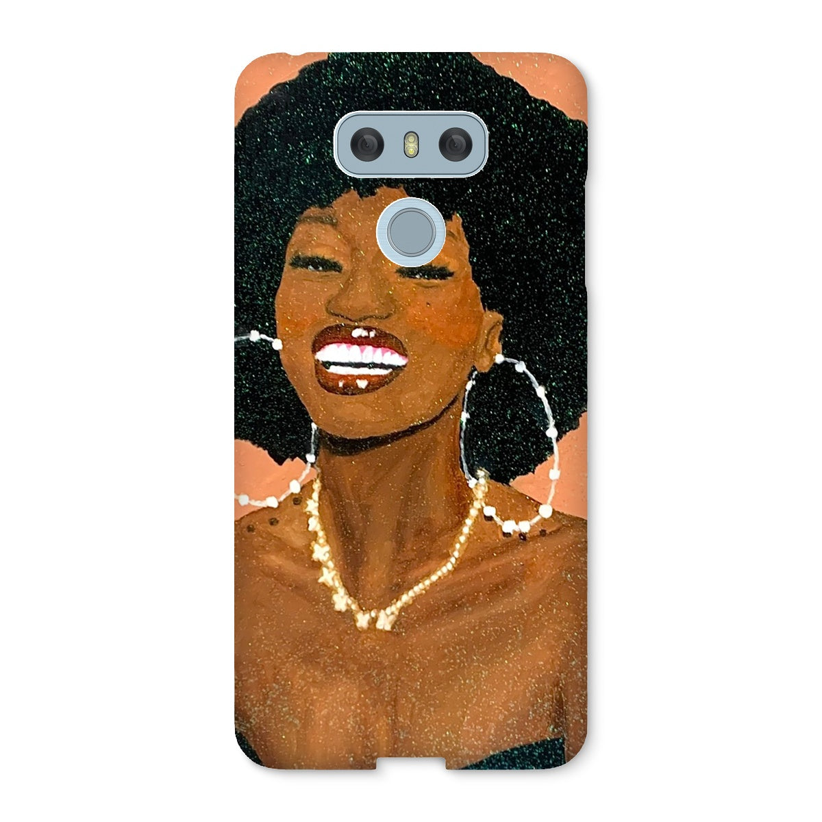 Glitter and Gold Snap Phone Case