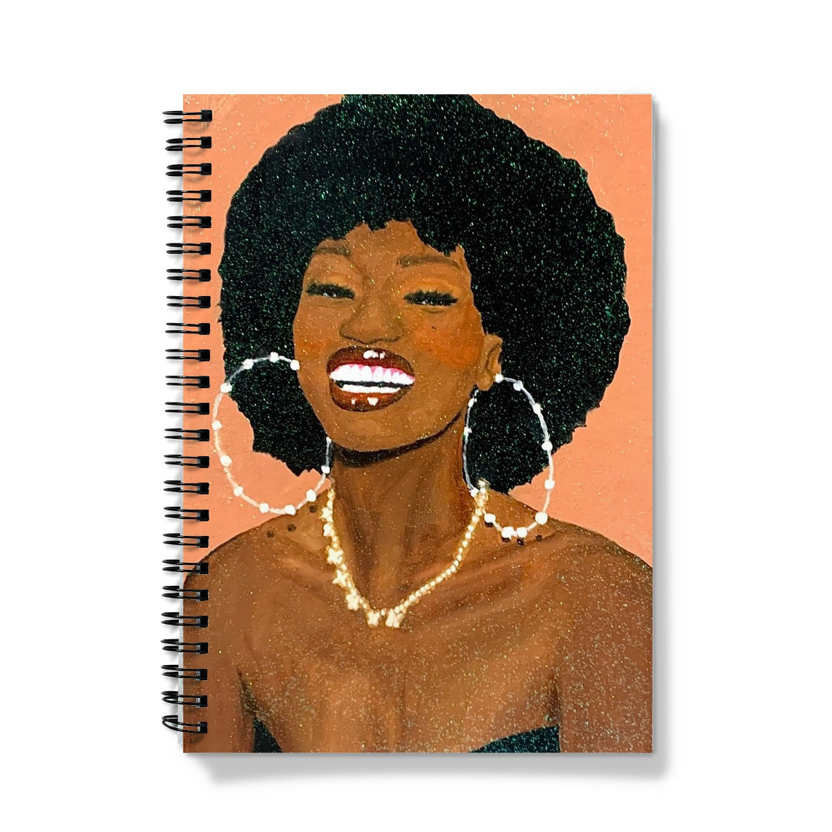 Glitter and Gold Notebook