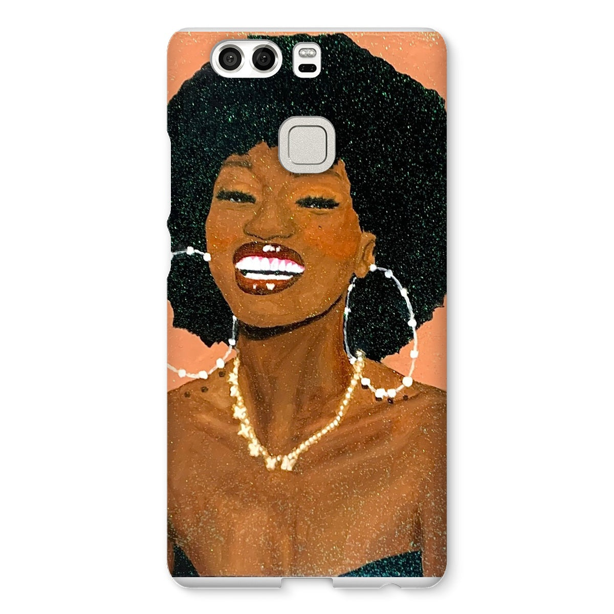 Glitter and Gold Snap Phone Case