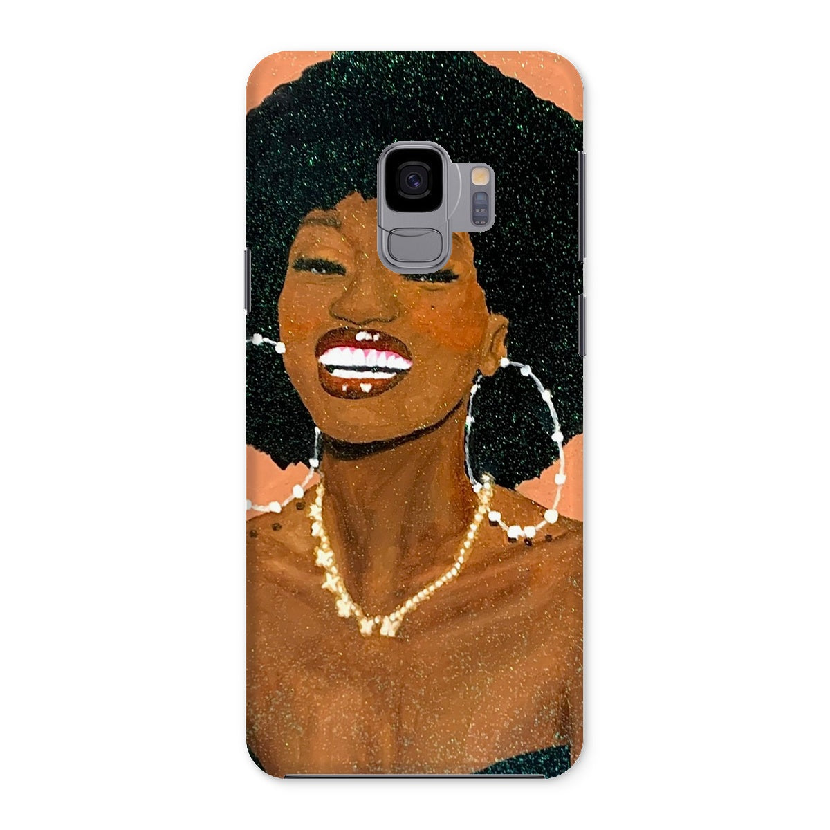 Glitter and Gold Snap Phone Case