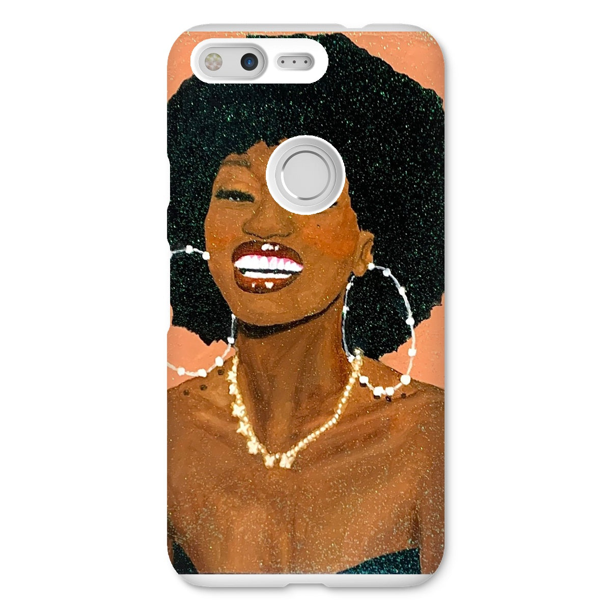 Glitter and Gold Snap Phone Case