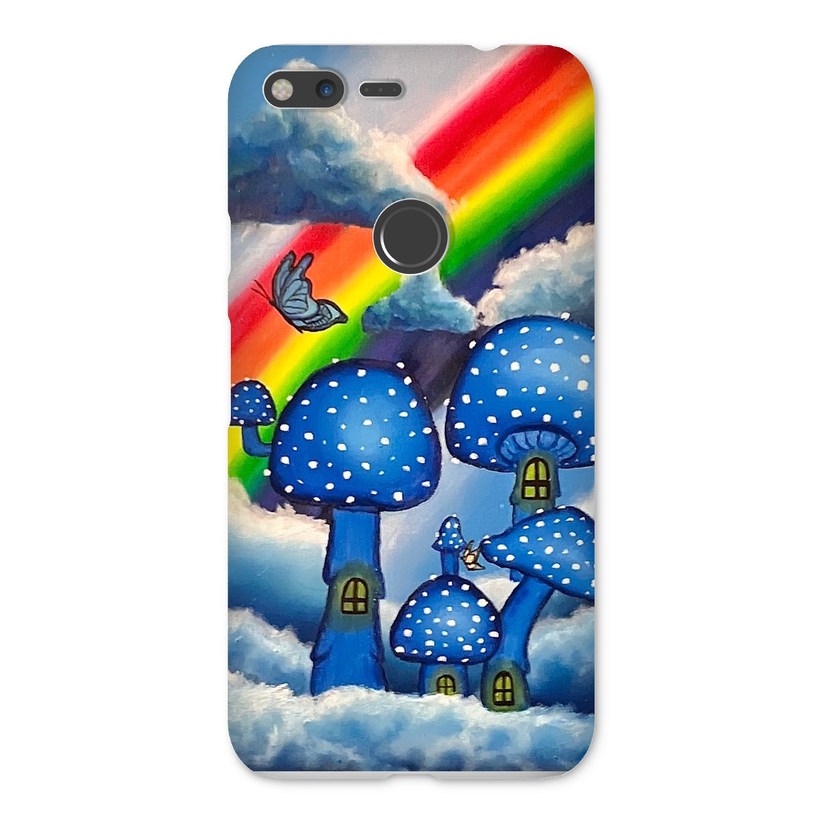 Blue Fantasy Snap Phone Case