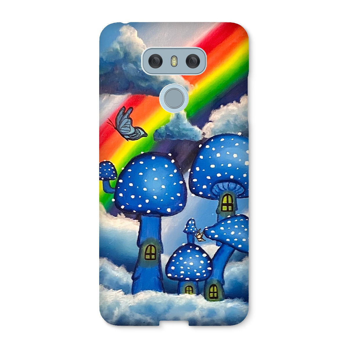Blue Fantasy Snap Phone Case
