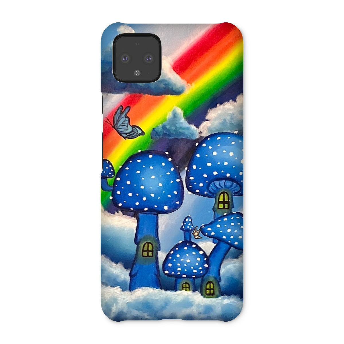 Blue Fantasy Snap Phone Case