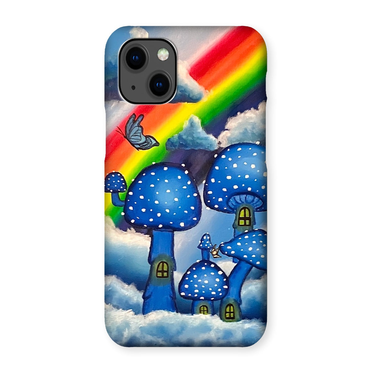 Blue Fantasy Snap Phone Case