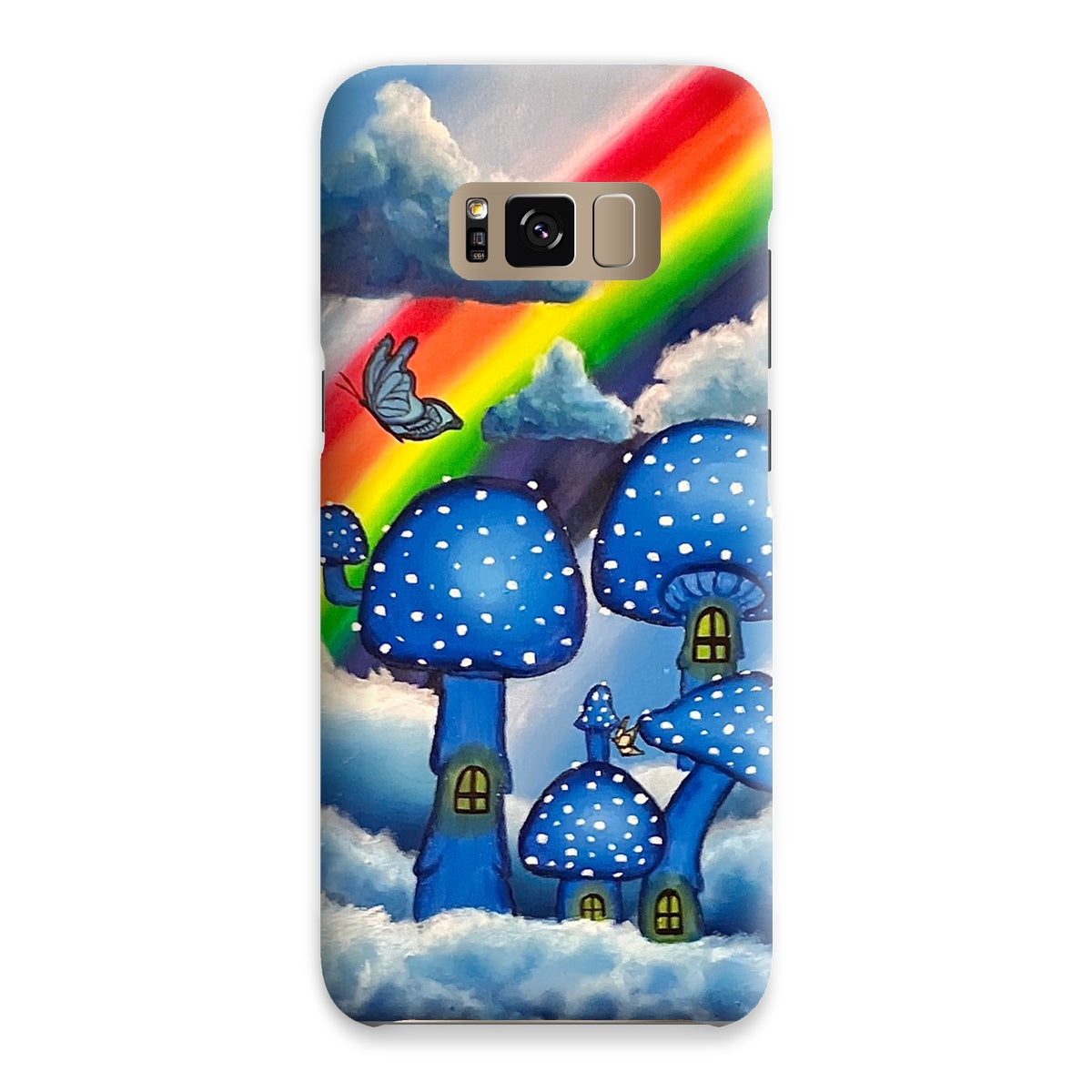 Blue Fantasy Snap Phone Case