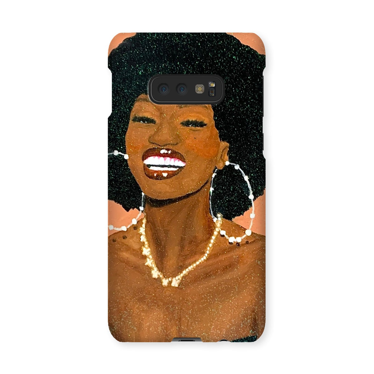 Glitter and Gold Snap Phone Case