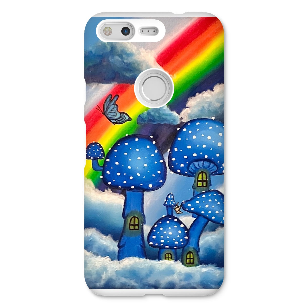 Blue Fantasy Snap Phone Case