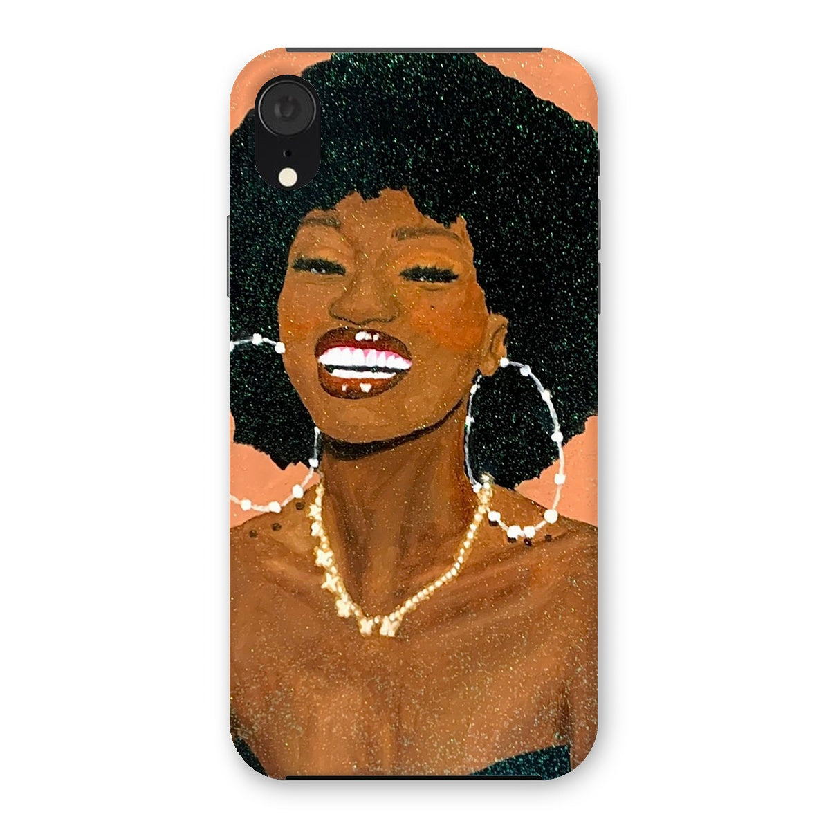 Glitter and Gold Snap Phone Case