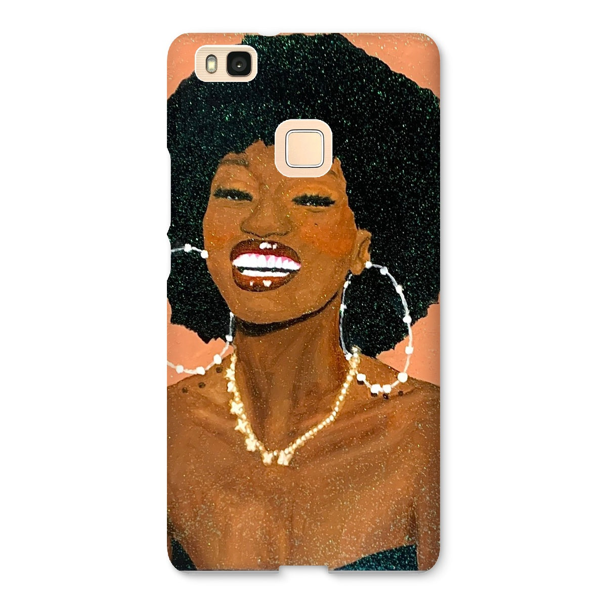 Glitter and Gold Snap Phone Case