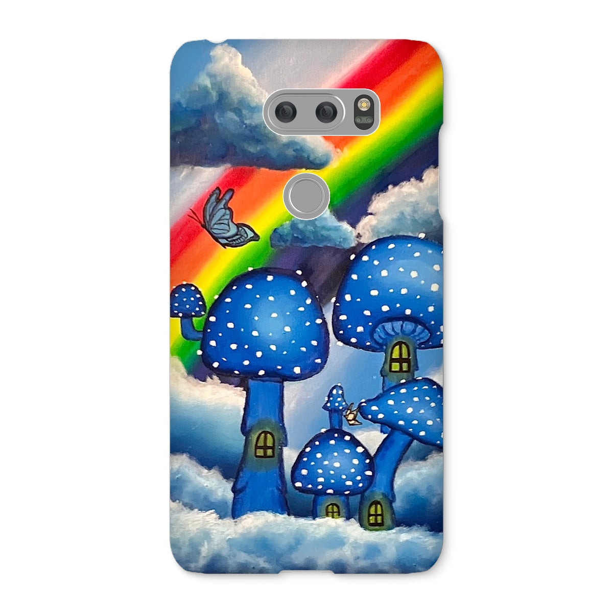 Blue Fantasy Snap Phone Case