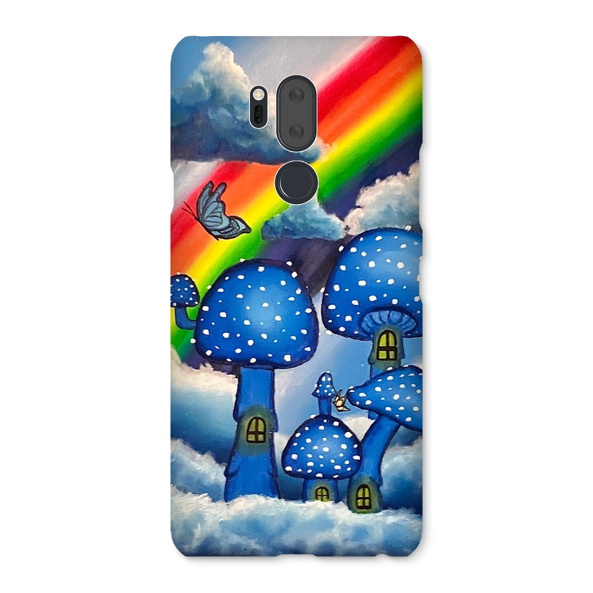 Blue Fantasy Snap Phone Case